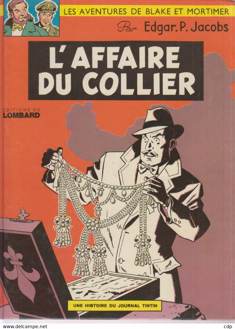 Blake Et Mortimer   L'affaire Du Collier    Jacobs - Jacobs E.P.