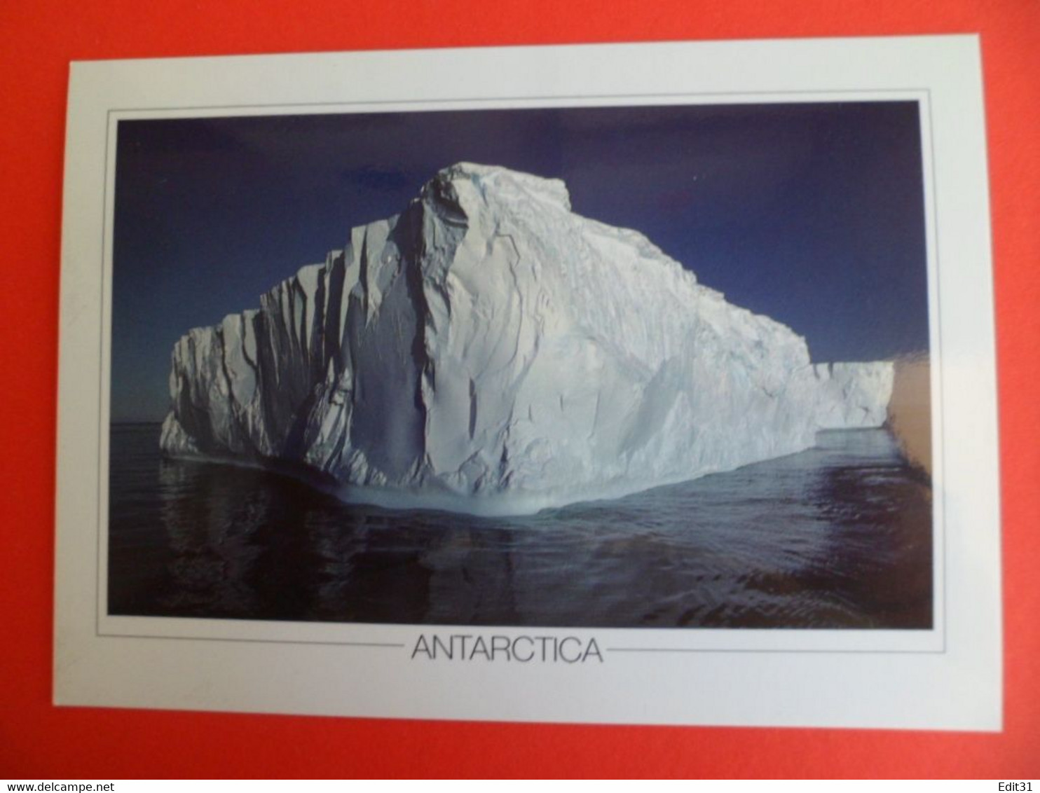CP TAAF Terres Australes Et Antarctiques - Tabular Iceberg - TAAF : French Southern And Antarctic Lands