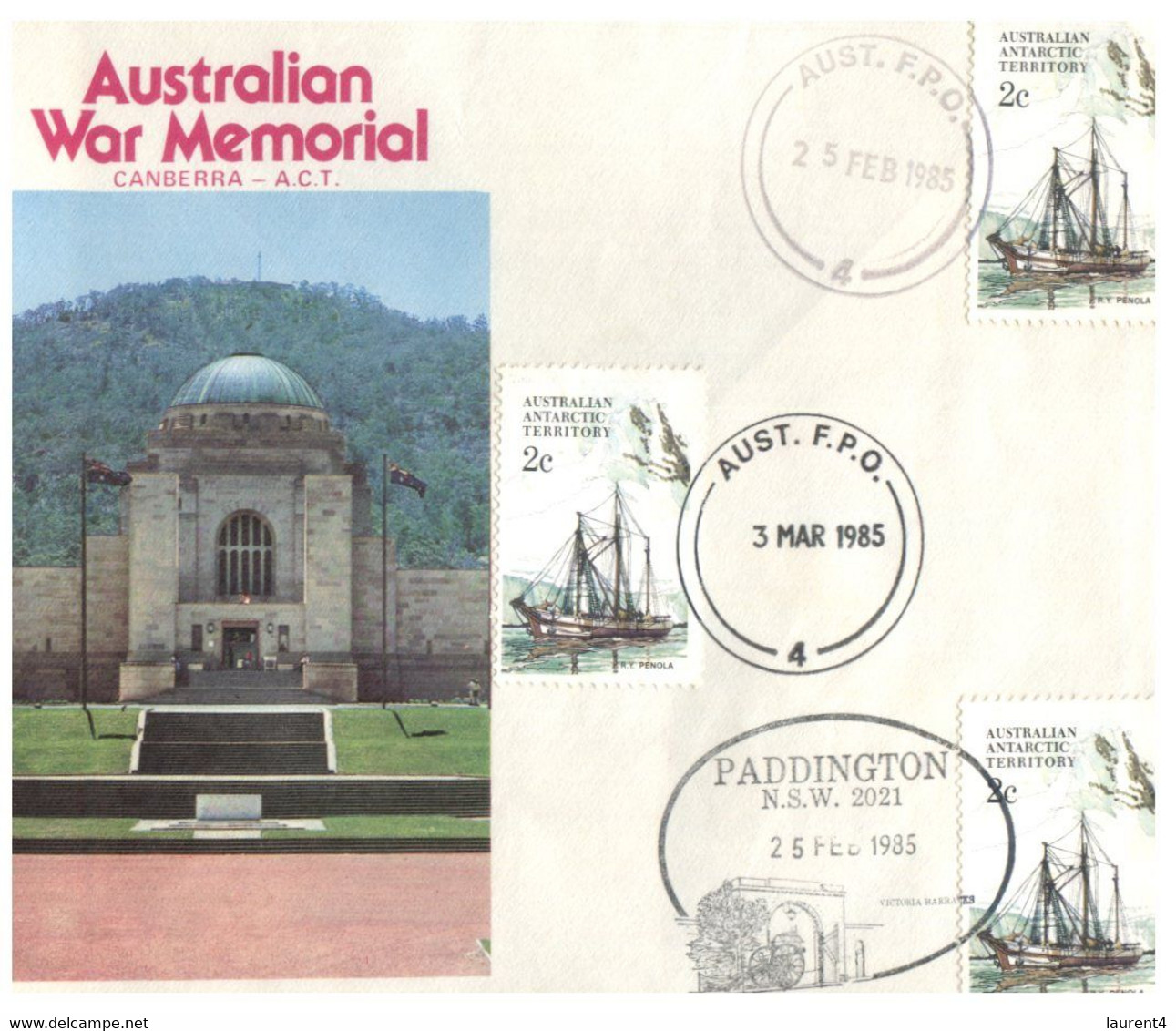 (FF 19) Australia - ACT - CANBERRA WAR MEMOIRAL (1980'S) - Sonstige & Ohne Zuordnung