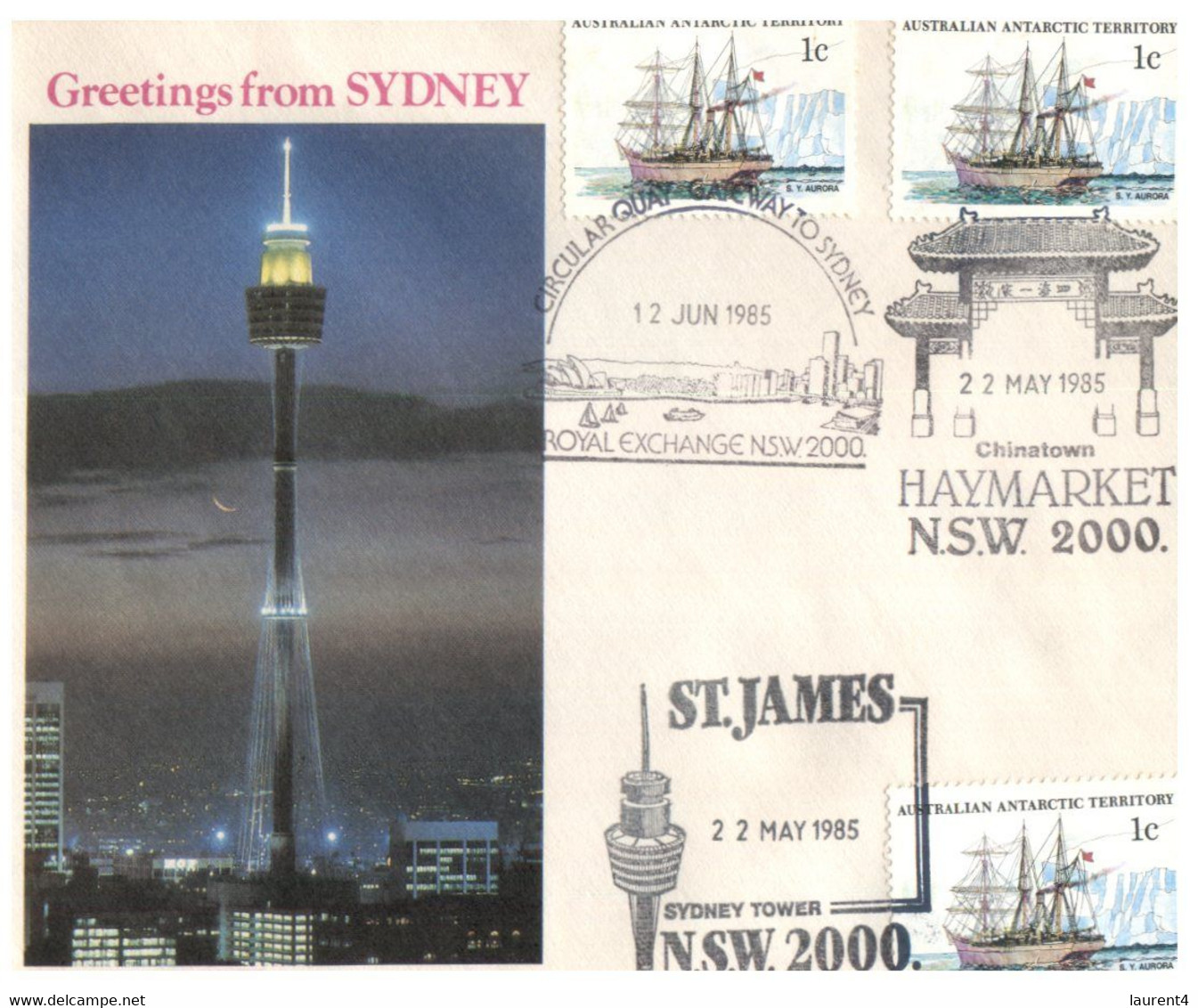 (FF 19) Australia - NSW - SYDNEY TOWER - Andere & Zonder Classificatie
