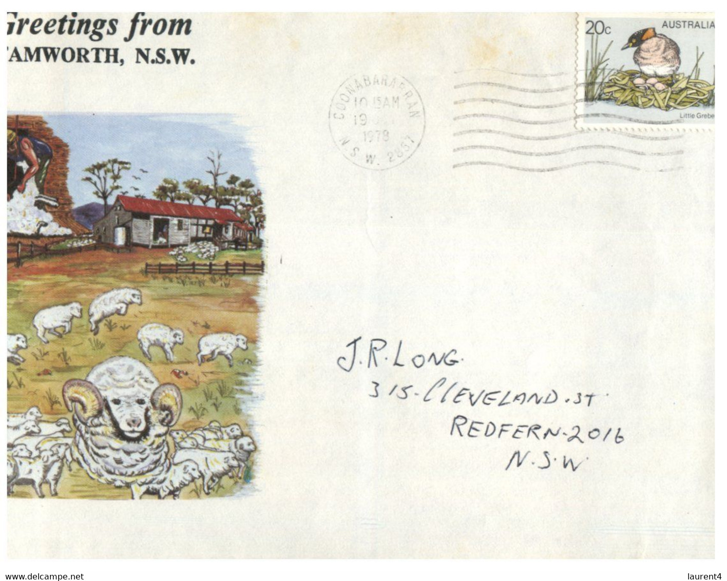 (FF 19) Australia - Greeting's From COFFS HARBOUR & Tamworth (2 Front Cover Only) - Other & Unclassified
