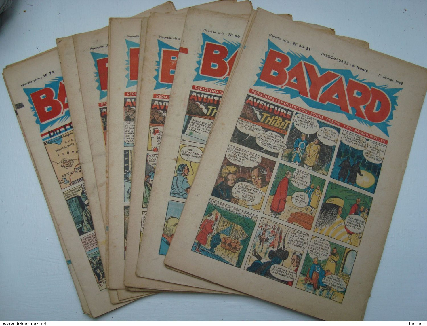 BAYARD - Lot De 14 N° De 1948 - N° 60.61 - 64 à 69 - 71 - 73 à 77 Et 80 - Bayard