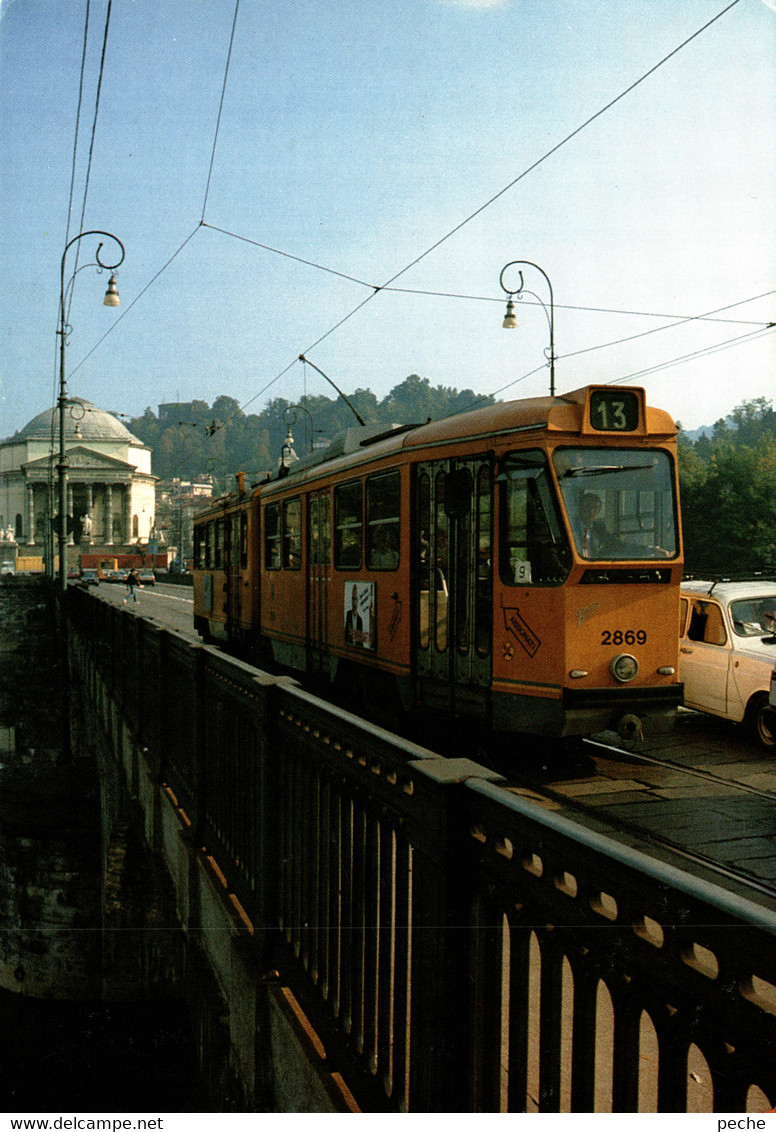 N°9448 R -cpsm Tramway Motric Tranviaria Serie 2800 -Turin- - Strassenbahnen