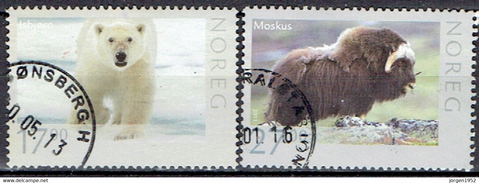 NORWAY #  FROM 2011 STAMPWORLD 1747-48 TK: 13 1/2 X 13 3/4 - Ongebruikt