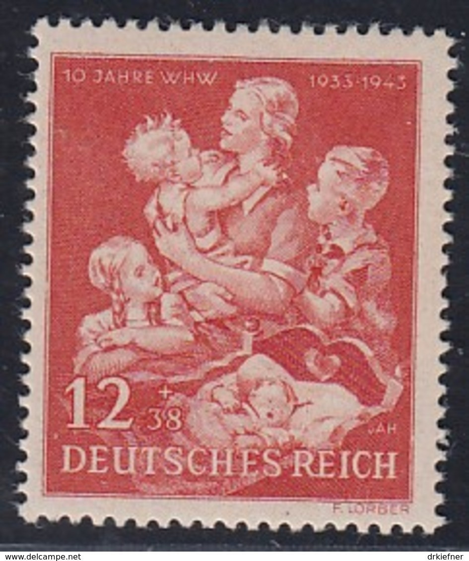 DR  859, Postfrisch **, 10 Jahre WHW 1943 - Unused Stamps