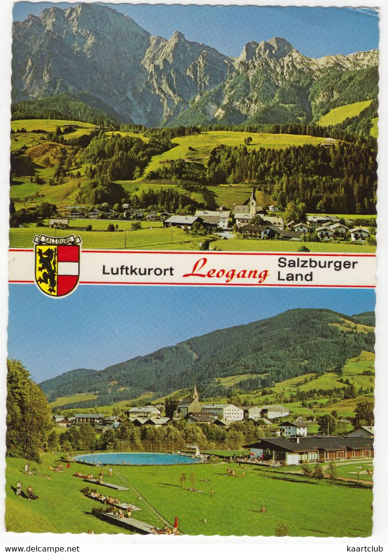 Luftkurort Leogang Mit Den Steinbergen -  U.a. Freibad, Schwimmbad / Swimmingpool - (Land Salzburg) - Leogang