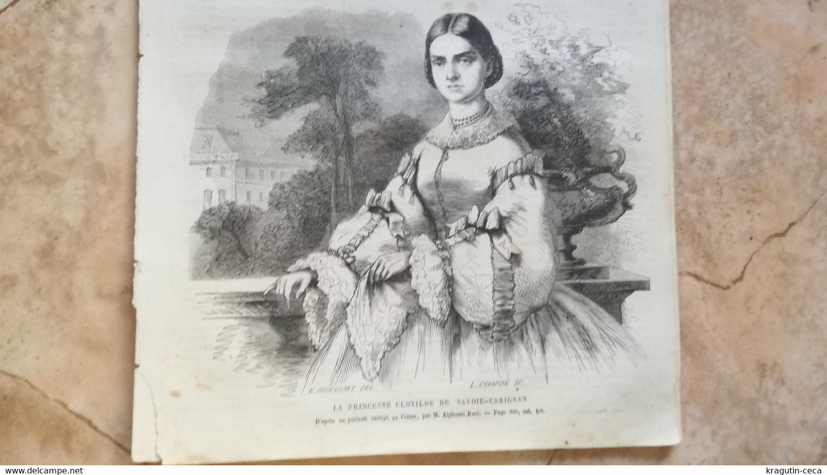 1859 LE VOLEUR VINTAGE FRANCE FRENCH MAGAZINE Newspapers NOVELS Narrative SHORT STORY STORIES Marie Clotilde De Savoie - Magazines - Before 1900