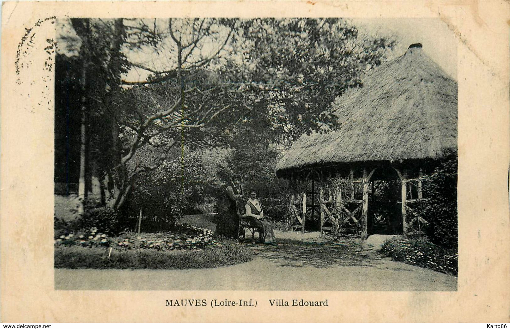 Mauves * La Villa EDOUARD édouard * 3 Cpa * Différentes Vues - Mauves-sur-Loire