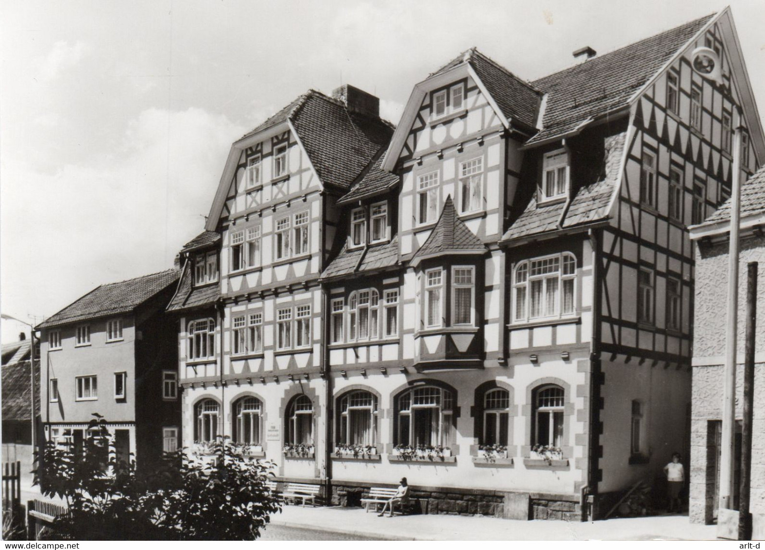 DC1923 - Ak Steinbach Hallenberg FDGB Erholungsheim Fortschritt - Steinbach-Hallenberg