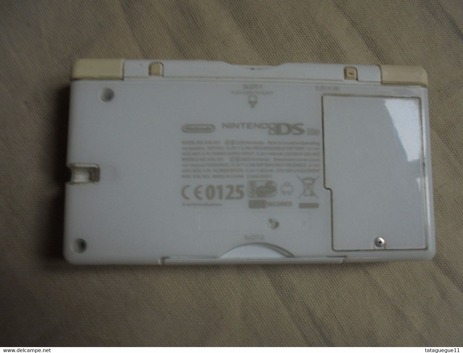 Occasion - Nintendo 2006 DS Lite Blanc Pour pièces sans chargeur
