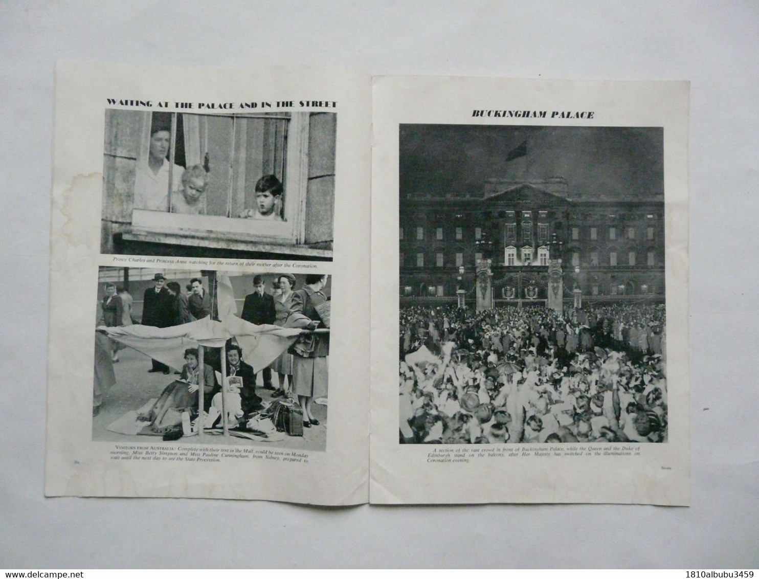 CORONATION SOUVENIR JUNE 1953 - BRITANNIA : The Queen And Her Family - Culture