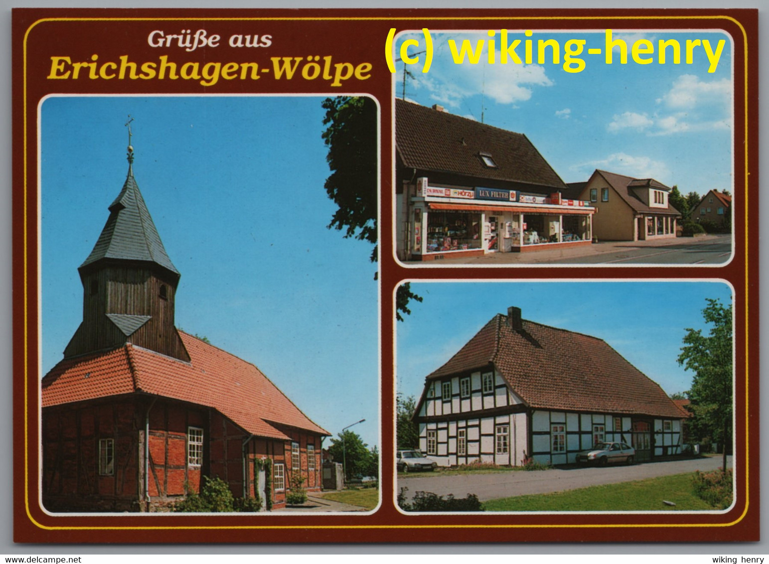 Nienburg Erichshagen Wölpe - Mehrbildkarte 1 - Nienburg