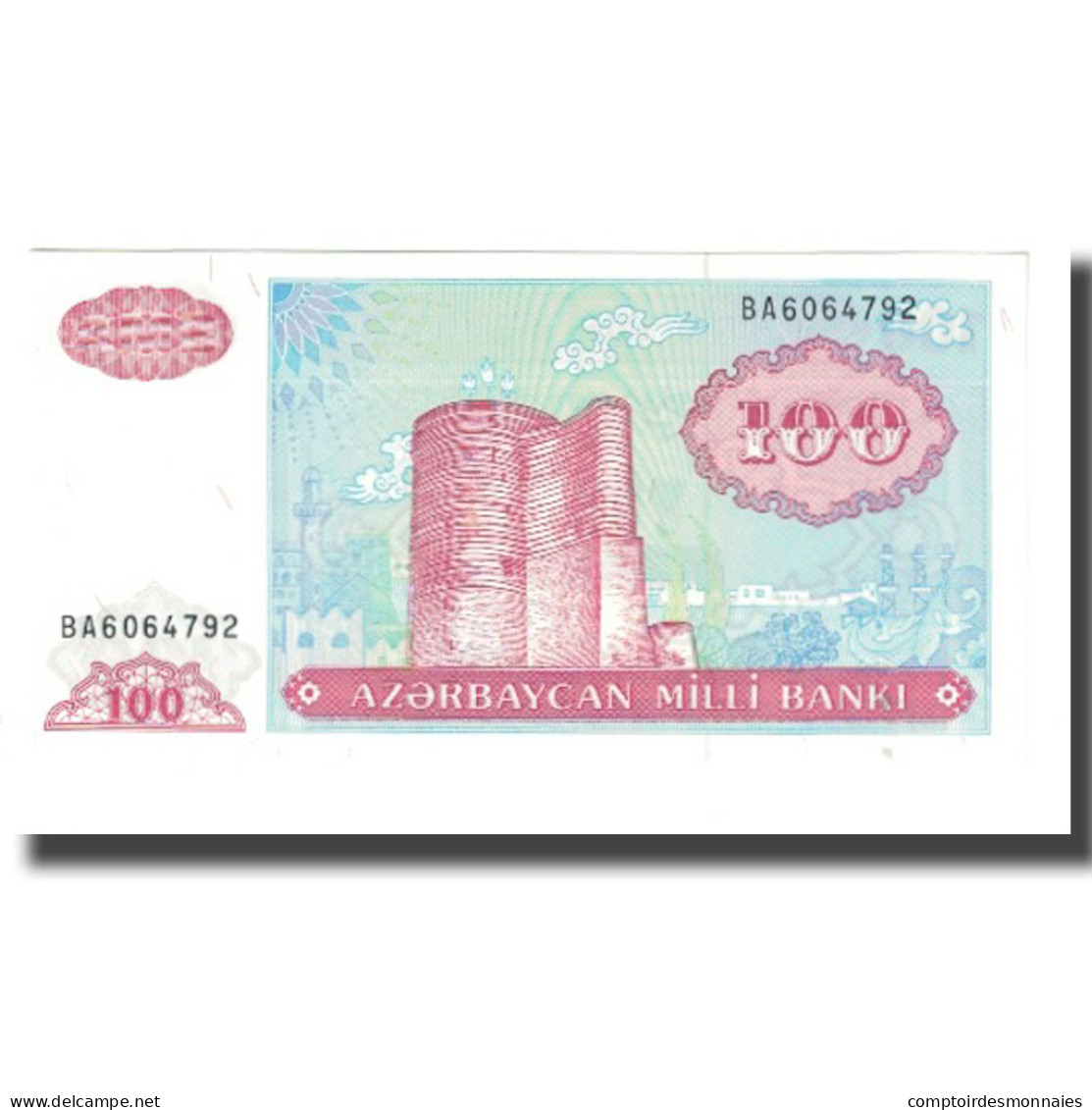 Billet, Azerbaïdjan, 100 Manat, KM:18a, NEUF - Azerbaïjan