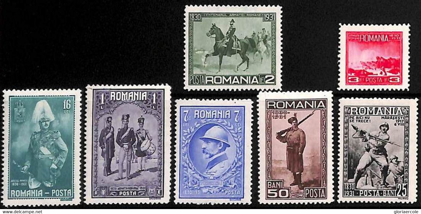 94965a - ROMANIA - STAMP - Yvert #  411 / 17   - MInt  MNH  Romanian Army 1931 - Other & Unclassified