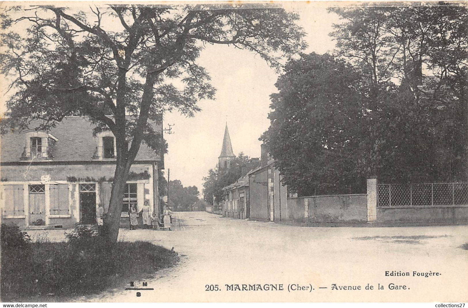 18-MARMAGNE- AVENUE DE LA GARE - Andere & Zonder Classificatie