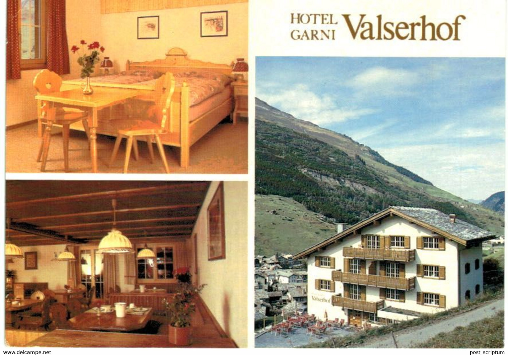 Suisse - Vals - Valserhof Hôtel Garni - Vals