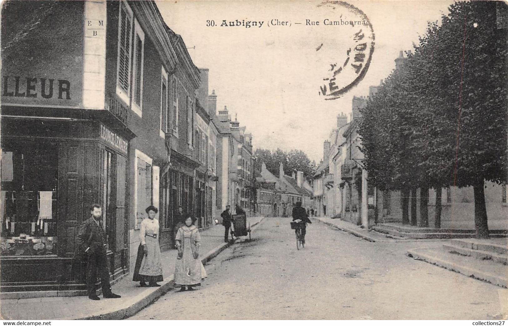 18-AUBIGNY- RUE CAMBOOUNAC - Aubigny Sur Nere