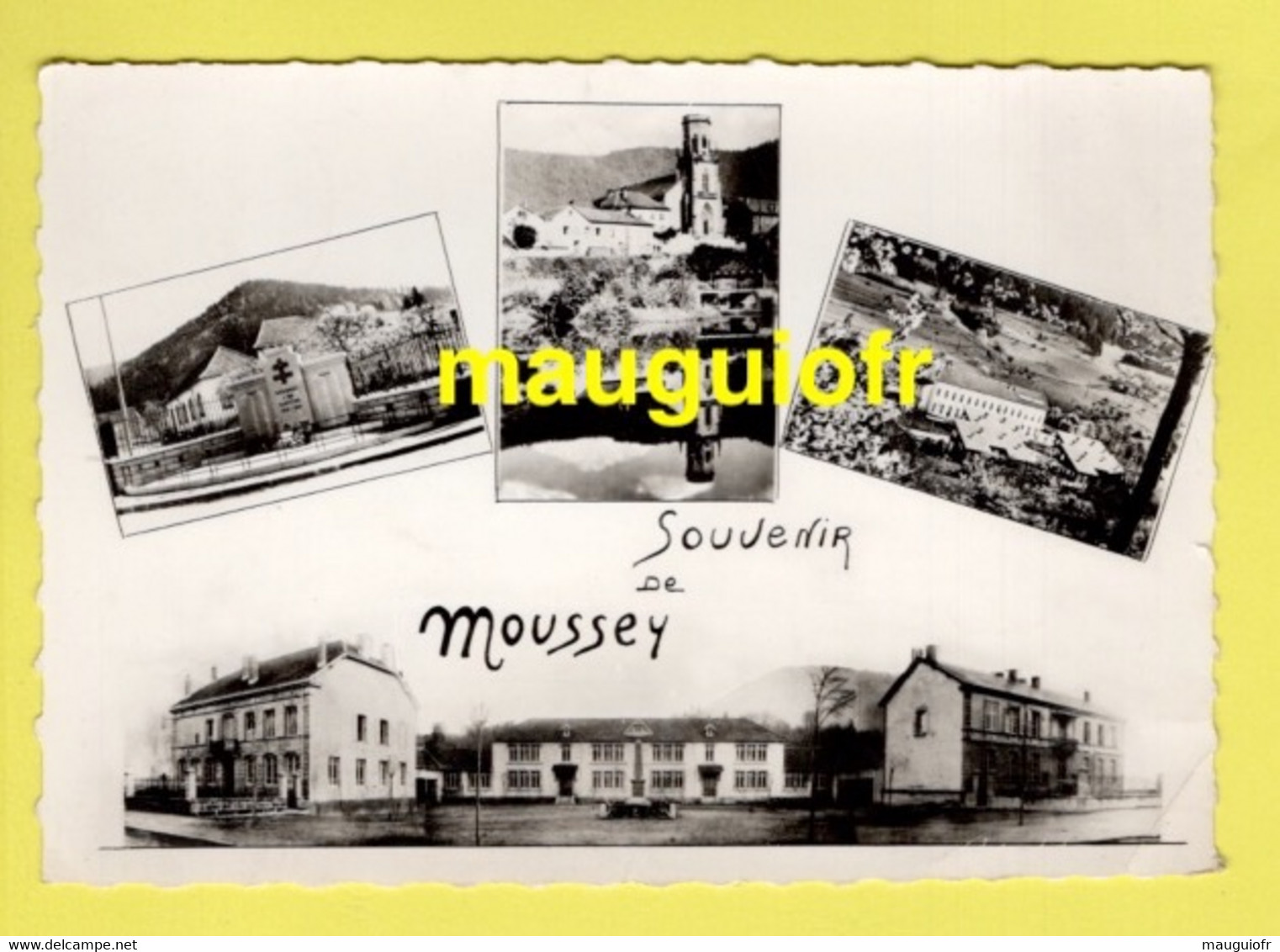 88 VOSGES / MOUSSEY / SOUVENIR DE MOUSSEY / DIFFERENTS ASPECTS DE LA COMMUNE / CARTE MULTIVUES - Moussey