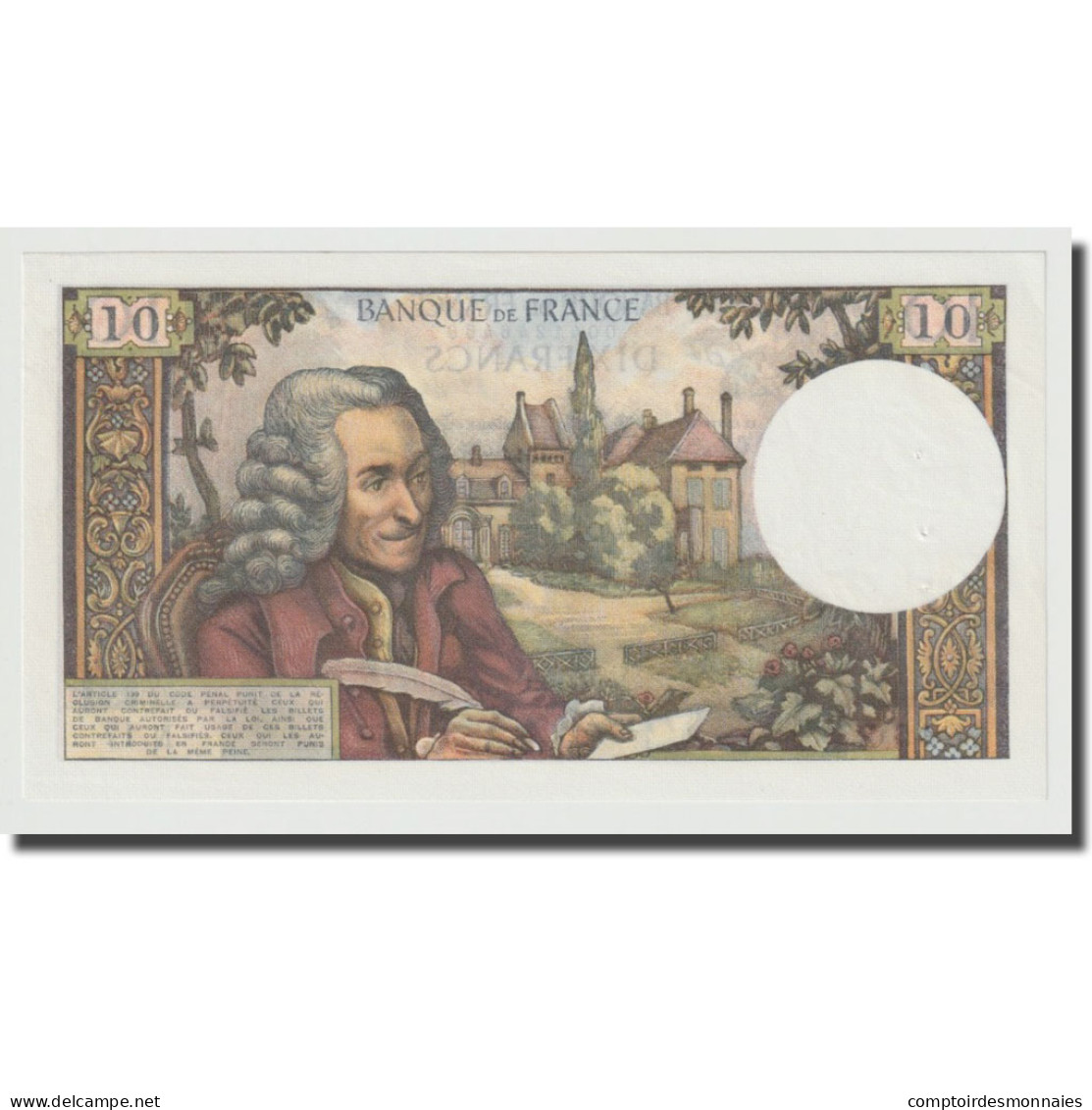 France, 10 Francs, Voltaire, 1963, 1963-07-11, NEUF, Fayette:62.03, KM:147a - 10 F 1963-1973 ''Voltaire''