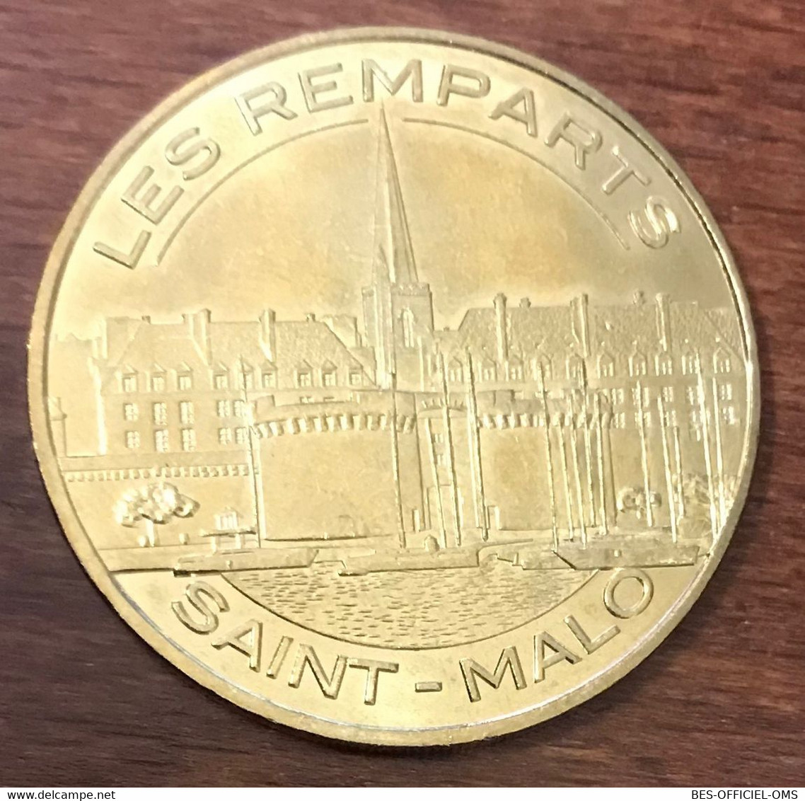 35 SAINT-MALO LES REMPARTS MDP 2014 MÉDAILLE SOUVENIR MONNAIE DE PARIS JETON TOURISTIQUE MEDALS COINS TOKENS - 2014