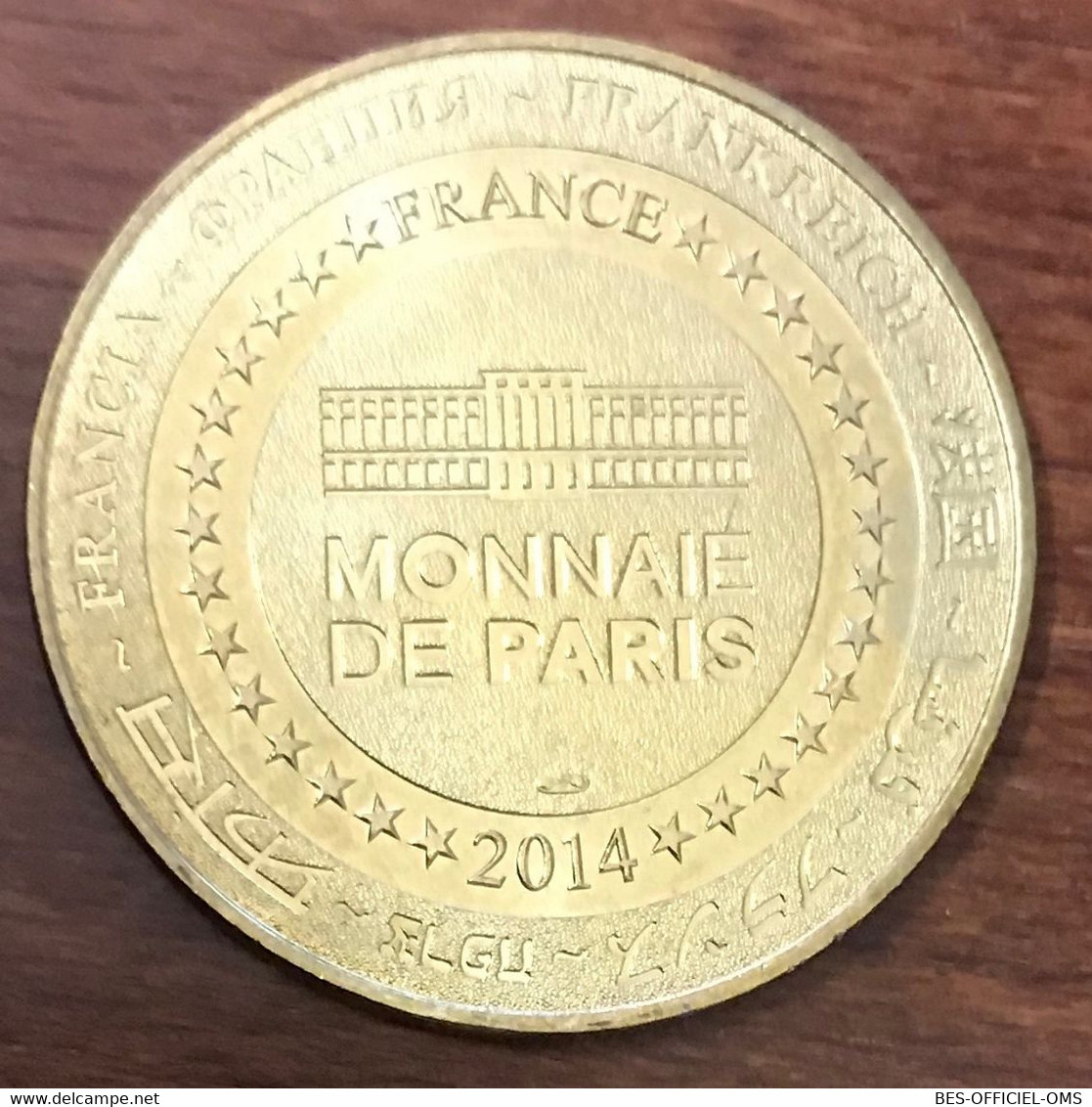 35 SAINT-MALO LES REMPARTS MDP 2014 MÉDAILLE SOUVENIR MONNAIE DE PARIS JETON TOURISTIQUE MEDALS COINS TOKENS - 2014