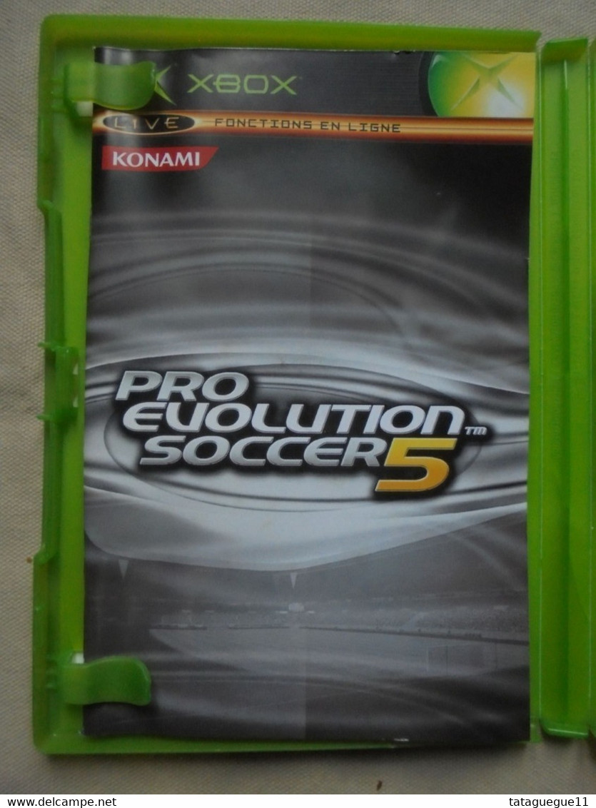 Vintage - Boitier + Livret Jeu XBOX One Pro Evolution Soccer 5 - 2005 - Xbox