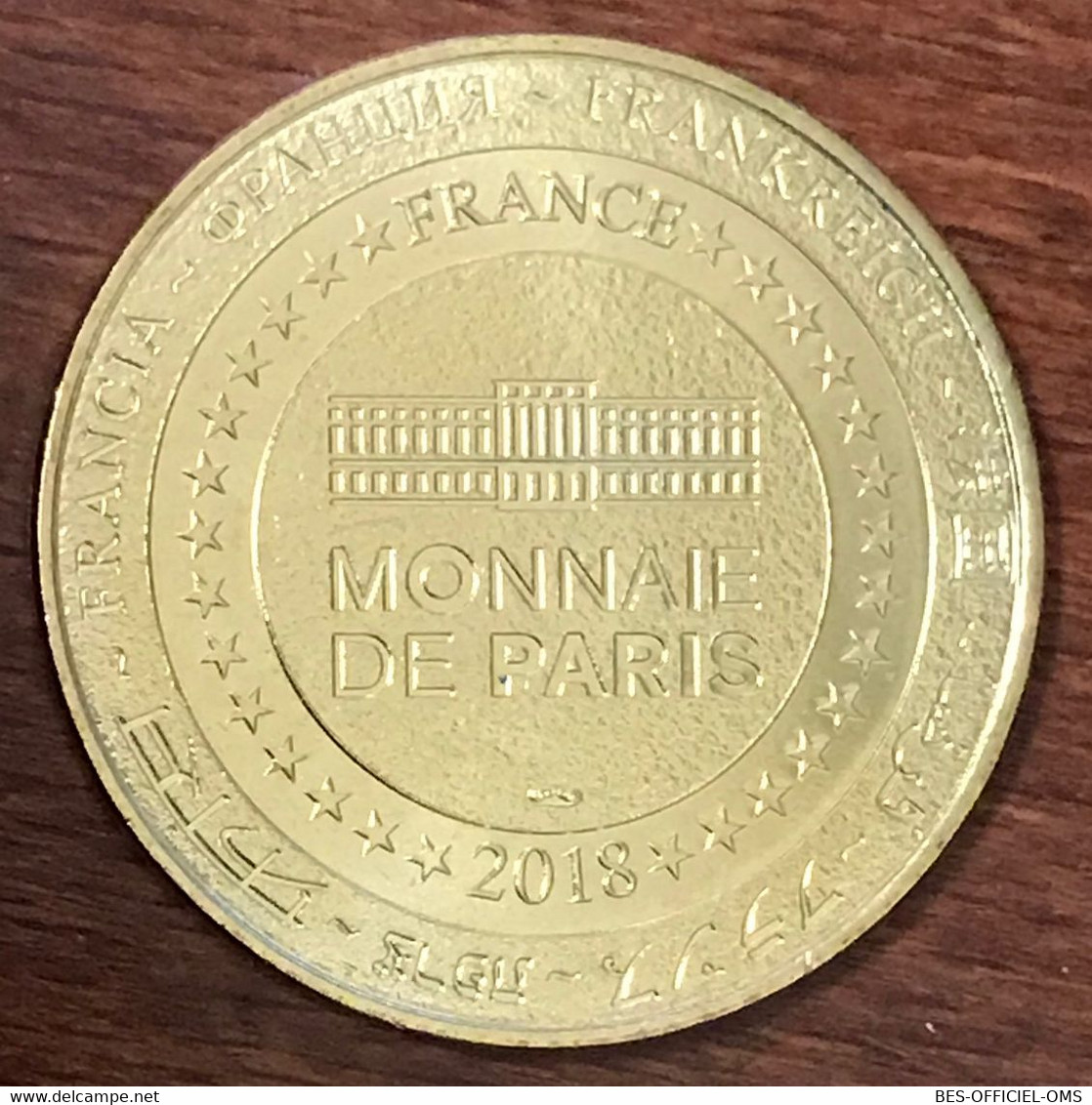 35 SAINT-MALO AQUARIUM LES RAIES LÉOPARD MDP 2018 MÉDAILLE  MONNAIE DE PARIS JETON TOURISTIQUE MEDALS COINS TOKENS - 2018