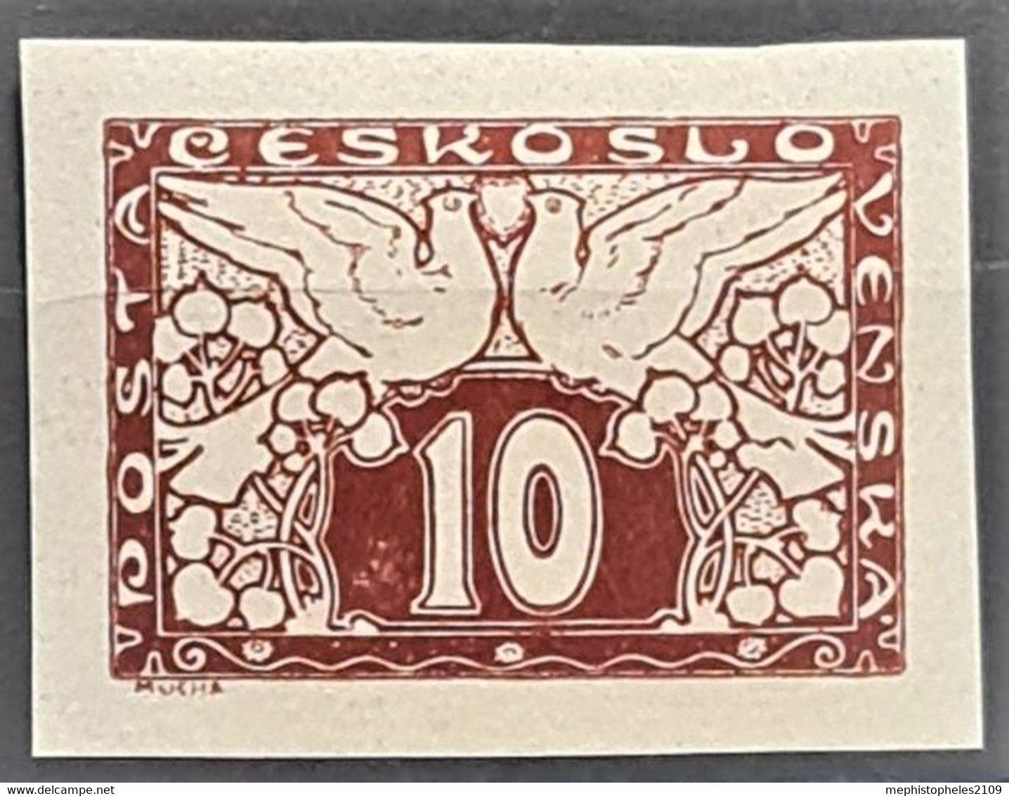 CZECHOSLOVAKIA 1921 - MNH - Sc# E3a - 10h Special Delivery - Nuovi