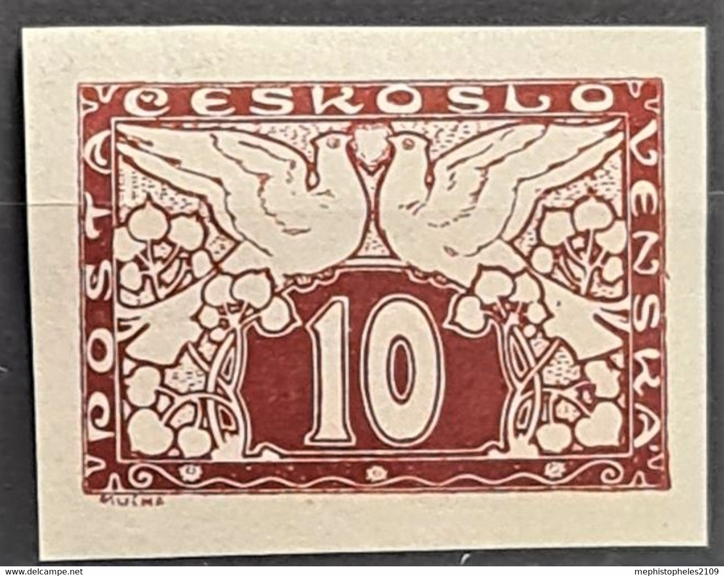 CZECHOSLOVAKIA 1921 - MNH - Sc# E3a - 10h Special Delivery - Neufs