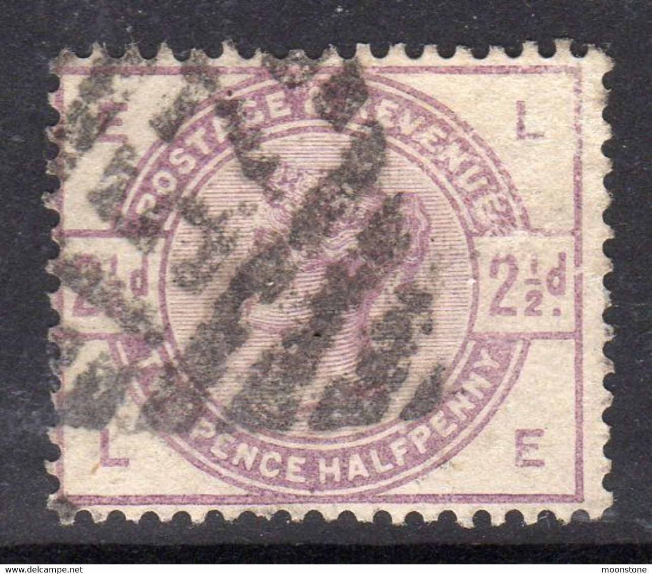 Ireland 1844 Numeral Cancellations: 157 Cobh (Queenstown) Cork, 1883 2½d 'Lilac & Green', EL, SG 190 - Vorphilatelie