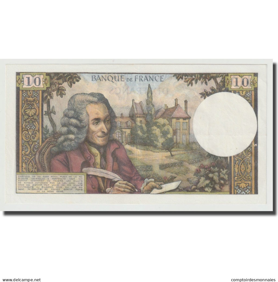 France, 10 Francs, Voltaire, 1964, 1964-06-04, NEUF, Fayette:F.62.09, KM:147a - 10 F 1963-1973 ''Voltaire''