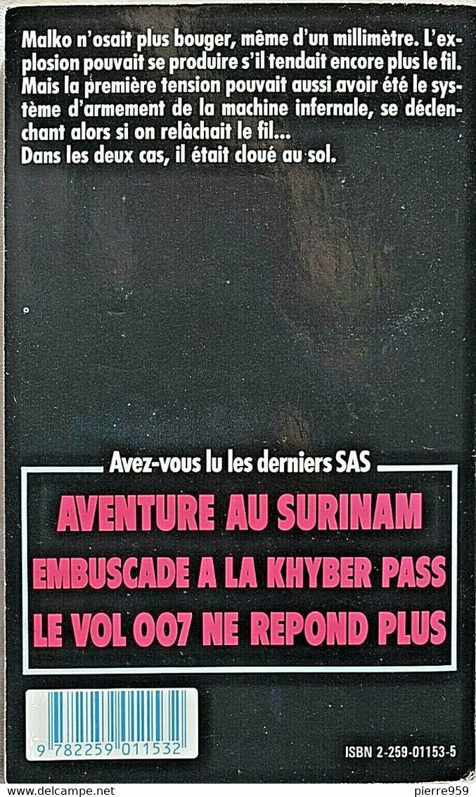 SAS Les Fous De Baalbek - Gérard De Villiers - Plon