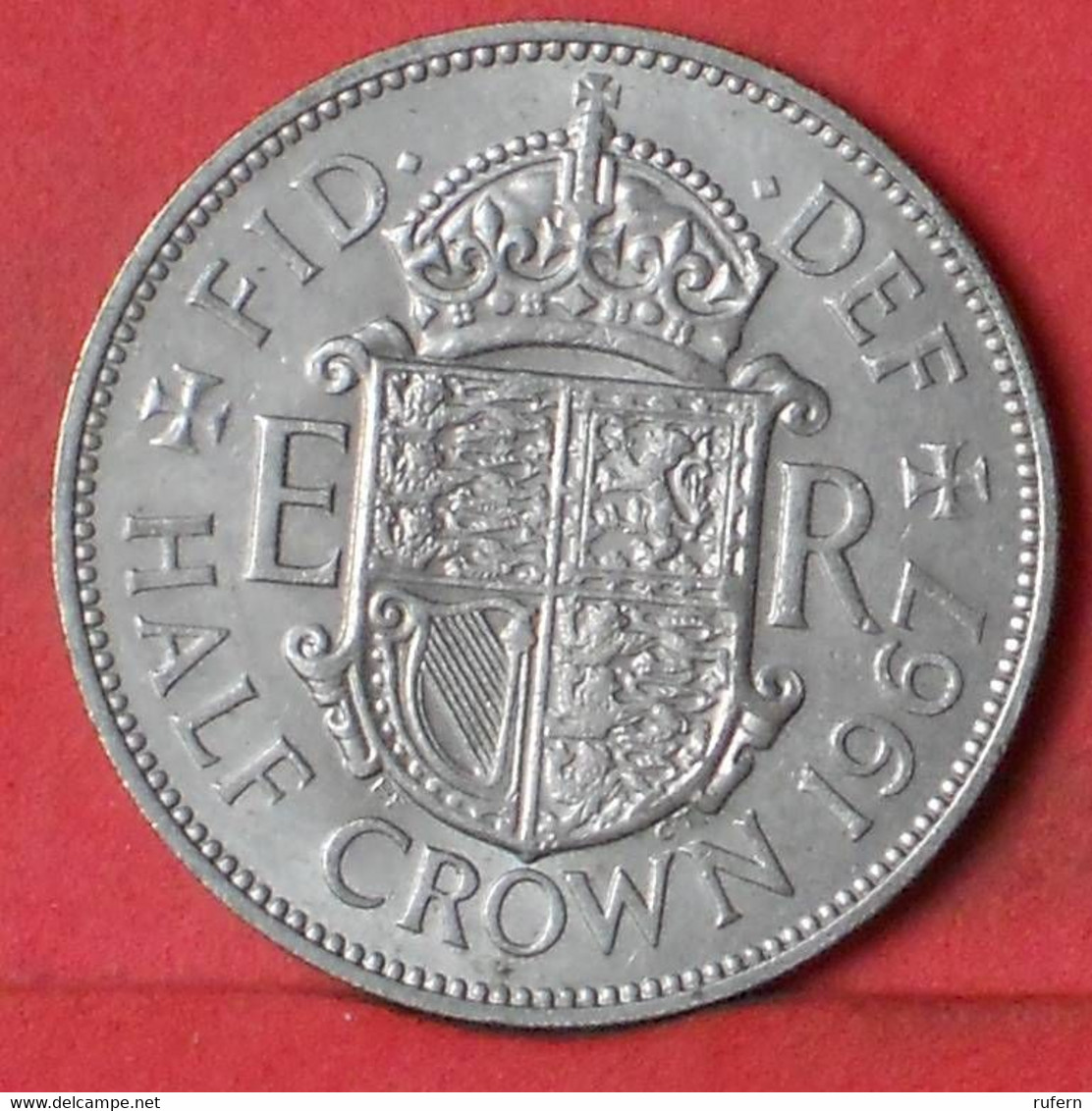 GREAT BRITAIN HALF CROWN 1967 -    KM# 907 - (Nº39859) - K. 1/2 Crown