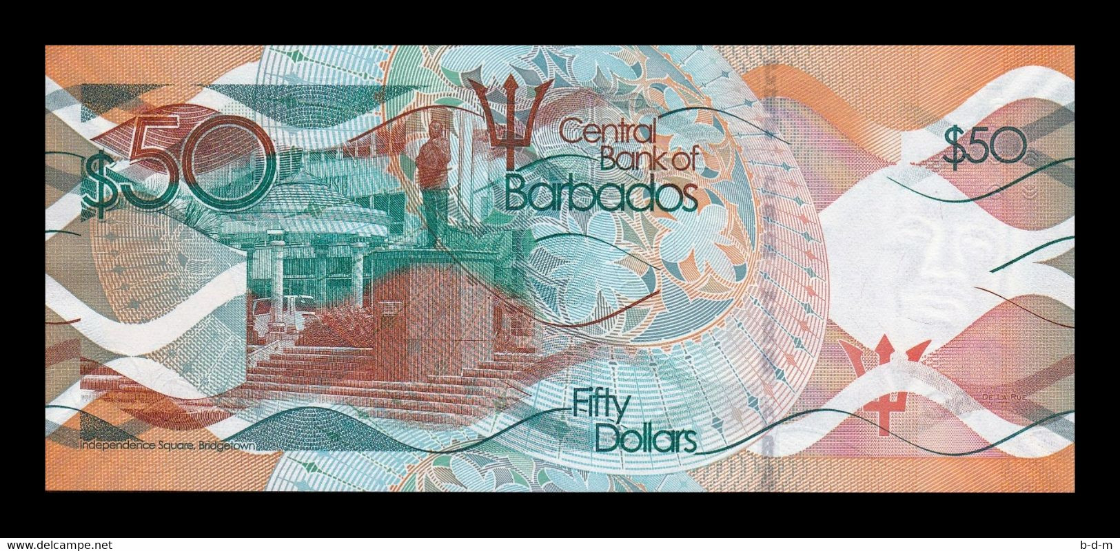 Barbados 50 Dollars Commemorative 2016 Pick 79 SC UNC - Barbados