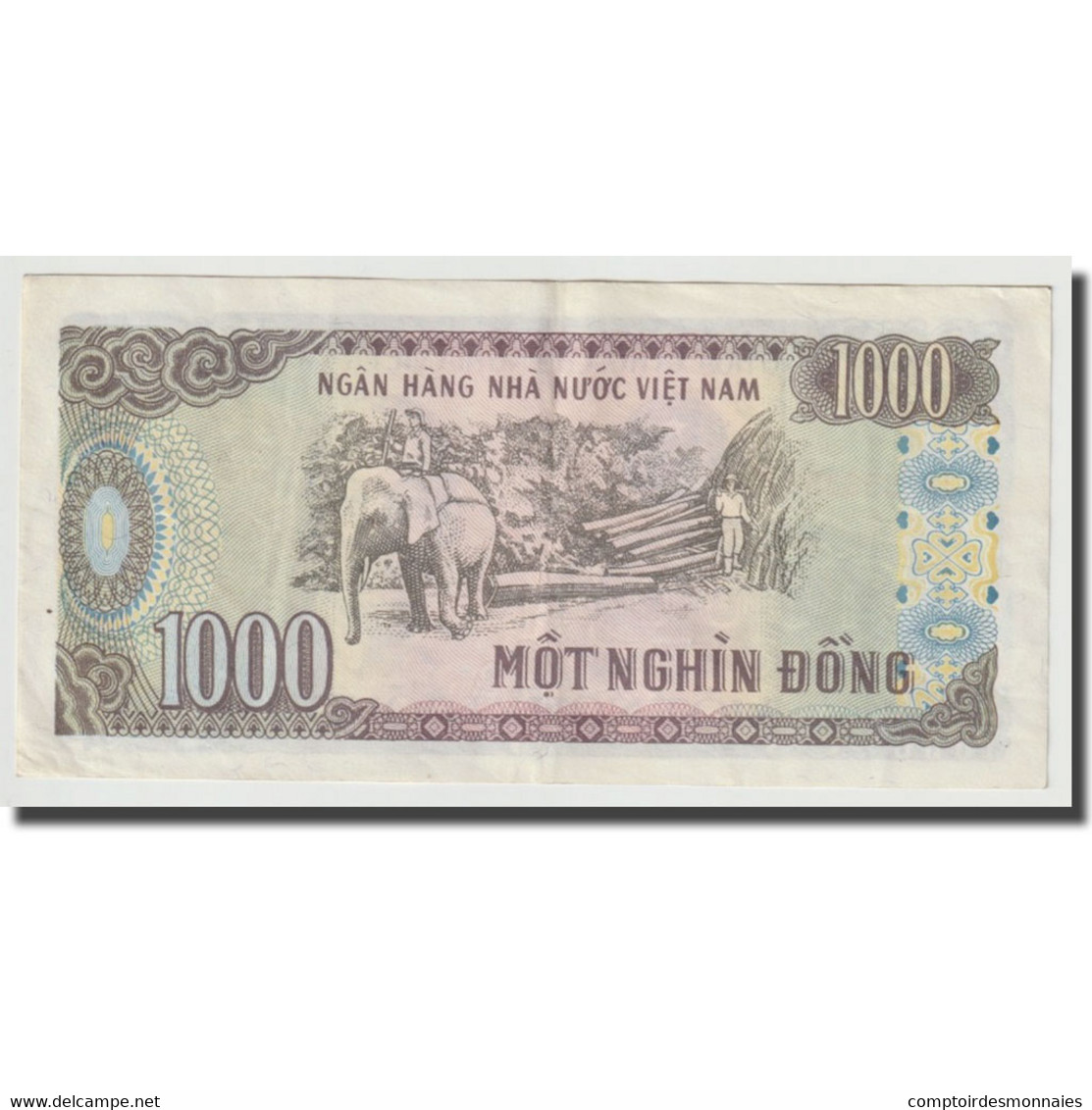 Billet, Viet Nam, 1000 D<ox>ng, 1988, KM:106a, TTB+ - Vietnam