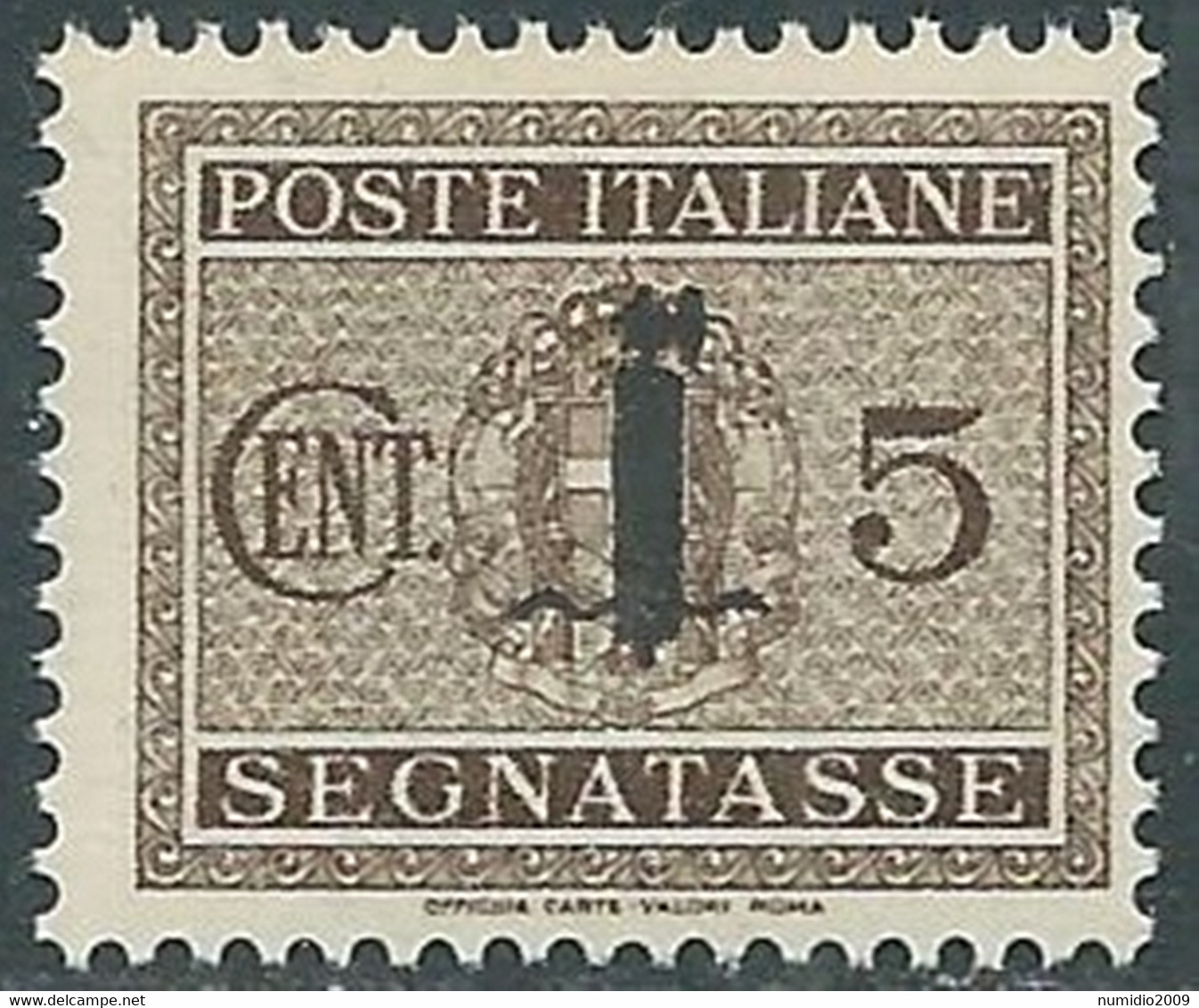 1944 RSI SEGNATASSE 5 CENT MNH ** - RB2-6 - Taxe