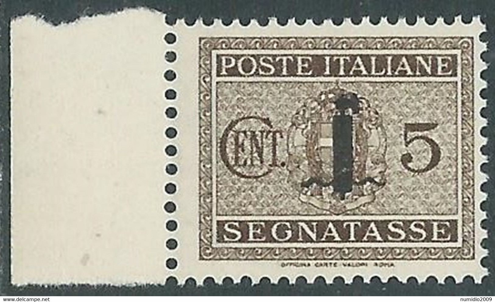 1944 RSI SEGNATASSE 5 CENT MNH ** - RB3-4 - Taxe