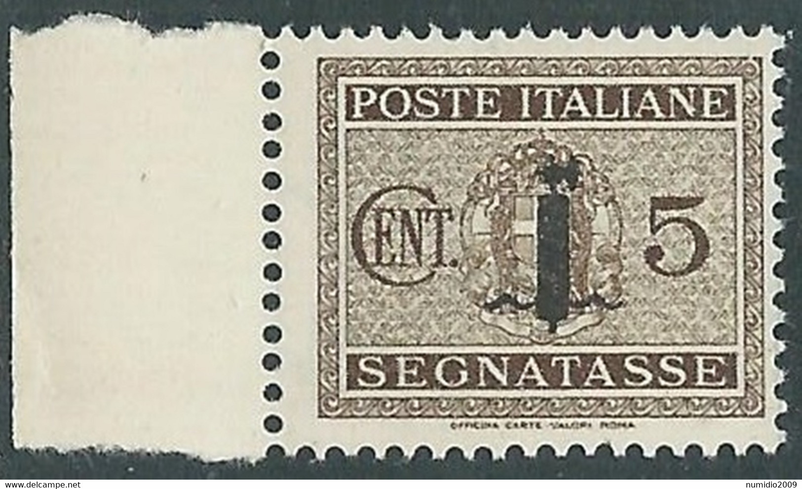 1944 RSI SEGNATASSE 5 CENT MNH ** - RB3-3 - Taxe