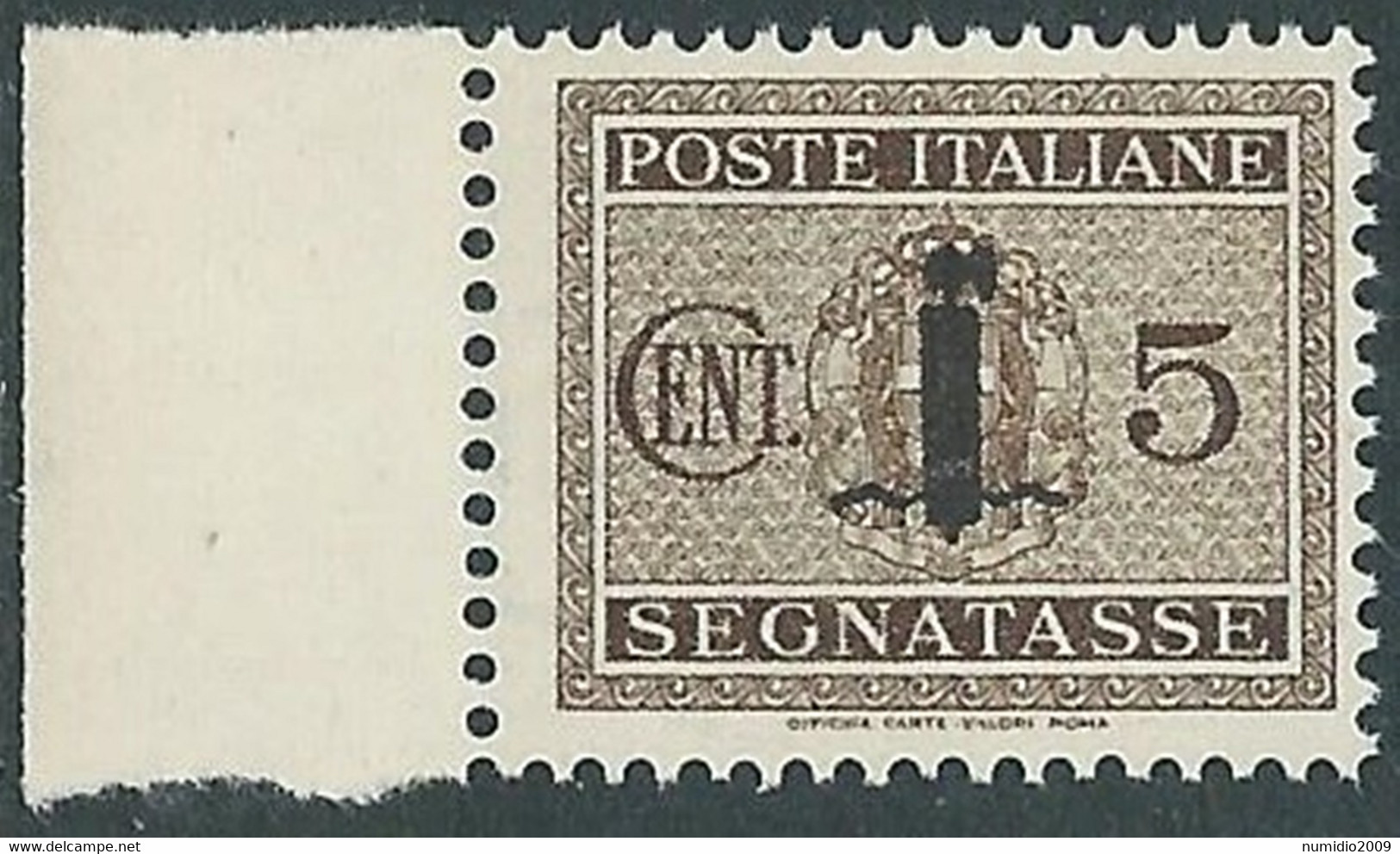 1944 RSI SEGNATASSE 5 CENT MNH ** - RB3-2 - Portomarken