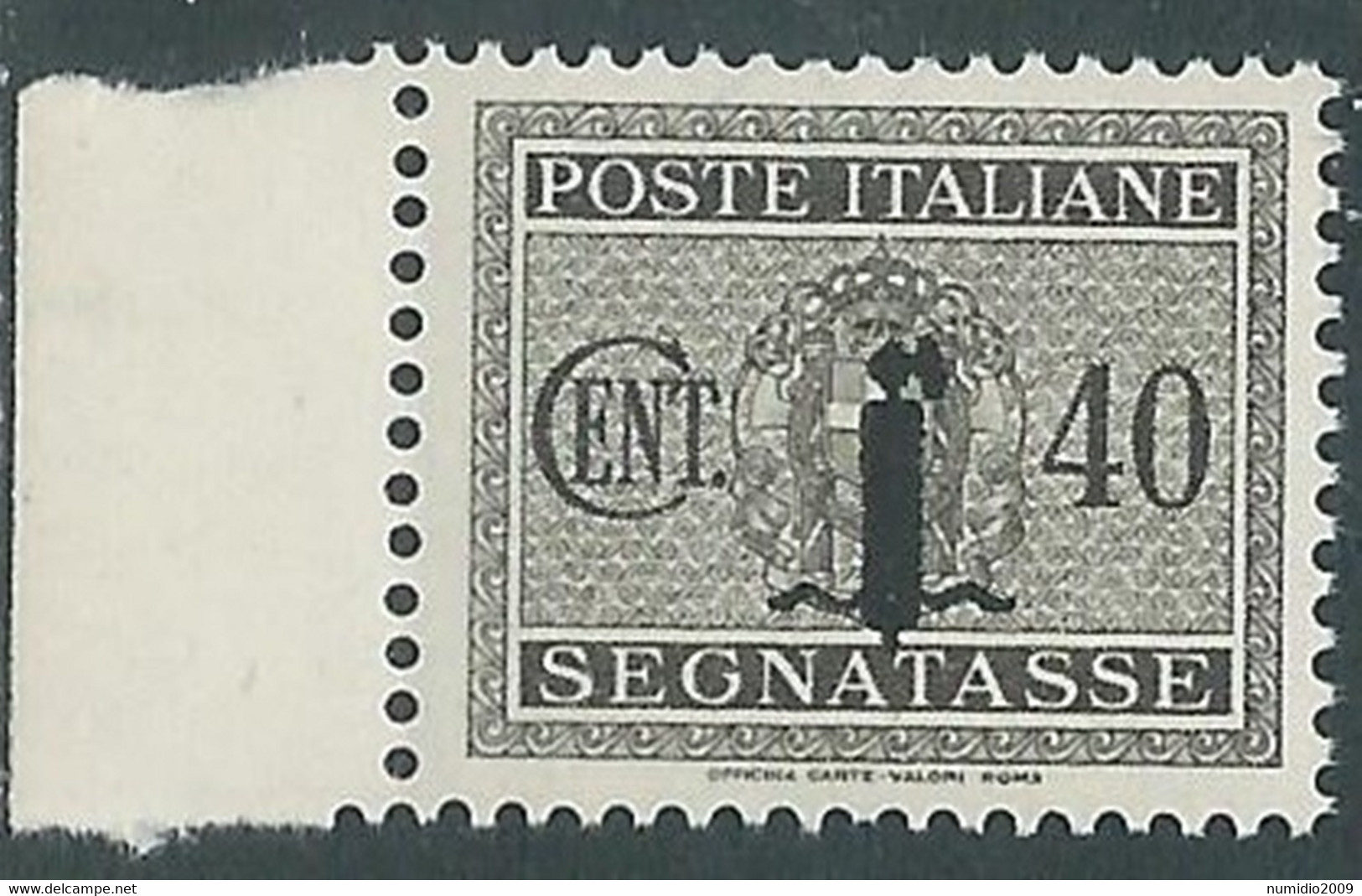 1944 RSI SEGNATASSE 40 CENT MNH ** - RB2-6 - Taxe