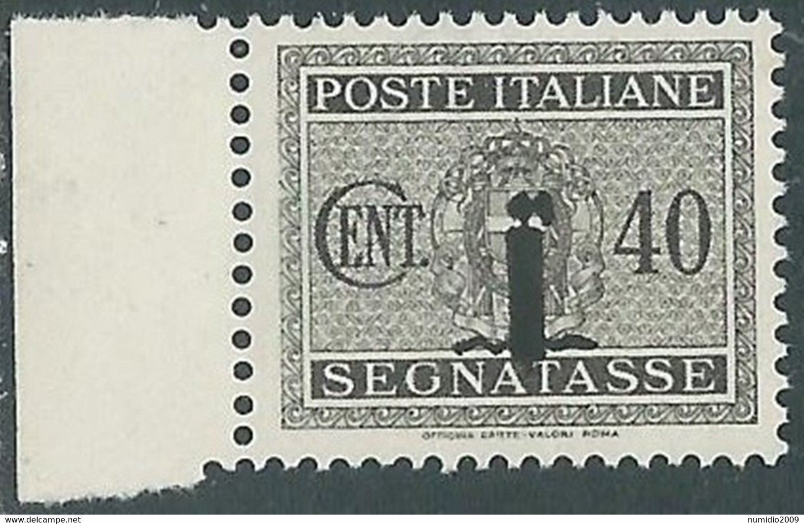 1944 RSI SEGNATASSE 40 CENT MNH ** - RB2-4 - Portomarken