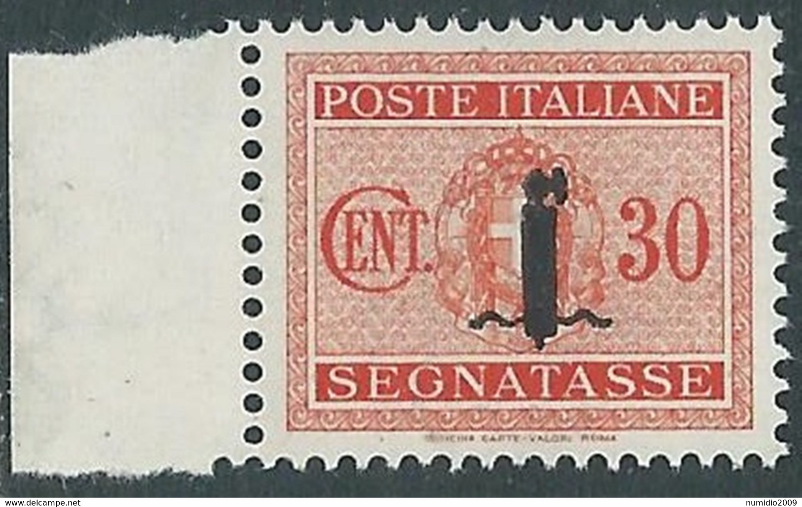 1944 RSI SEGNATASSE 30 CENT MNH ** - RB3-6 - Taxe