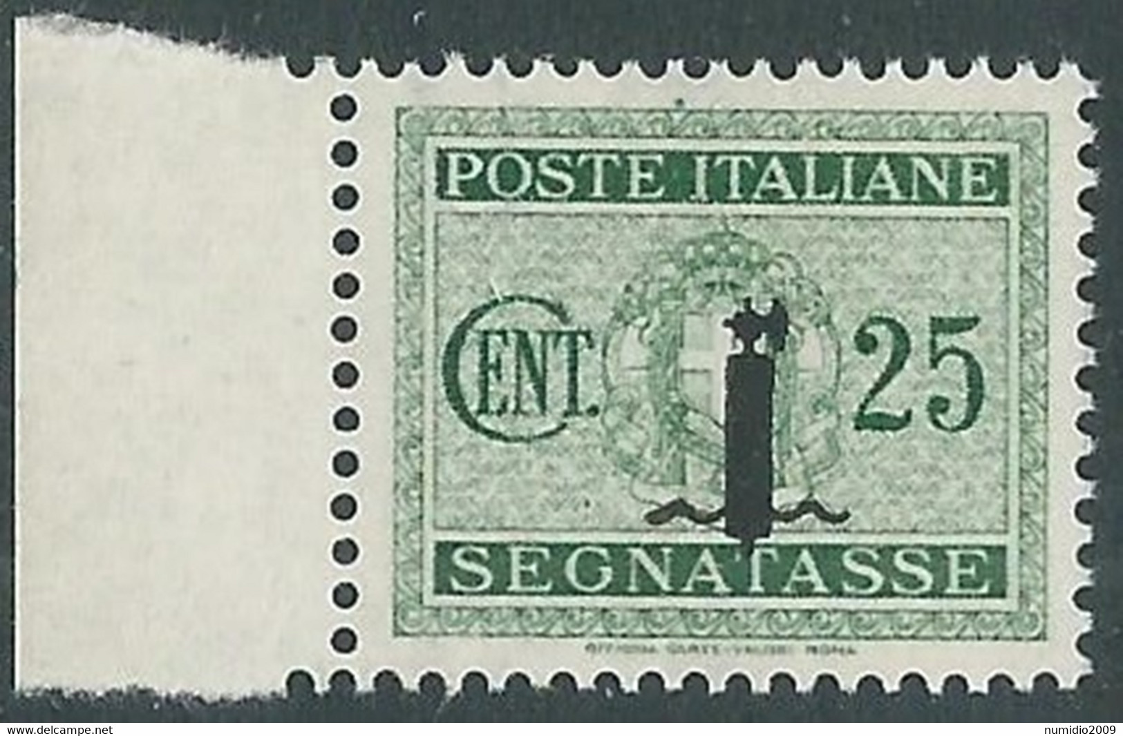 1944 RSI SEGNATASSE 25 CENT MNH ** - RB2-4 - Taxe