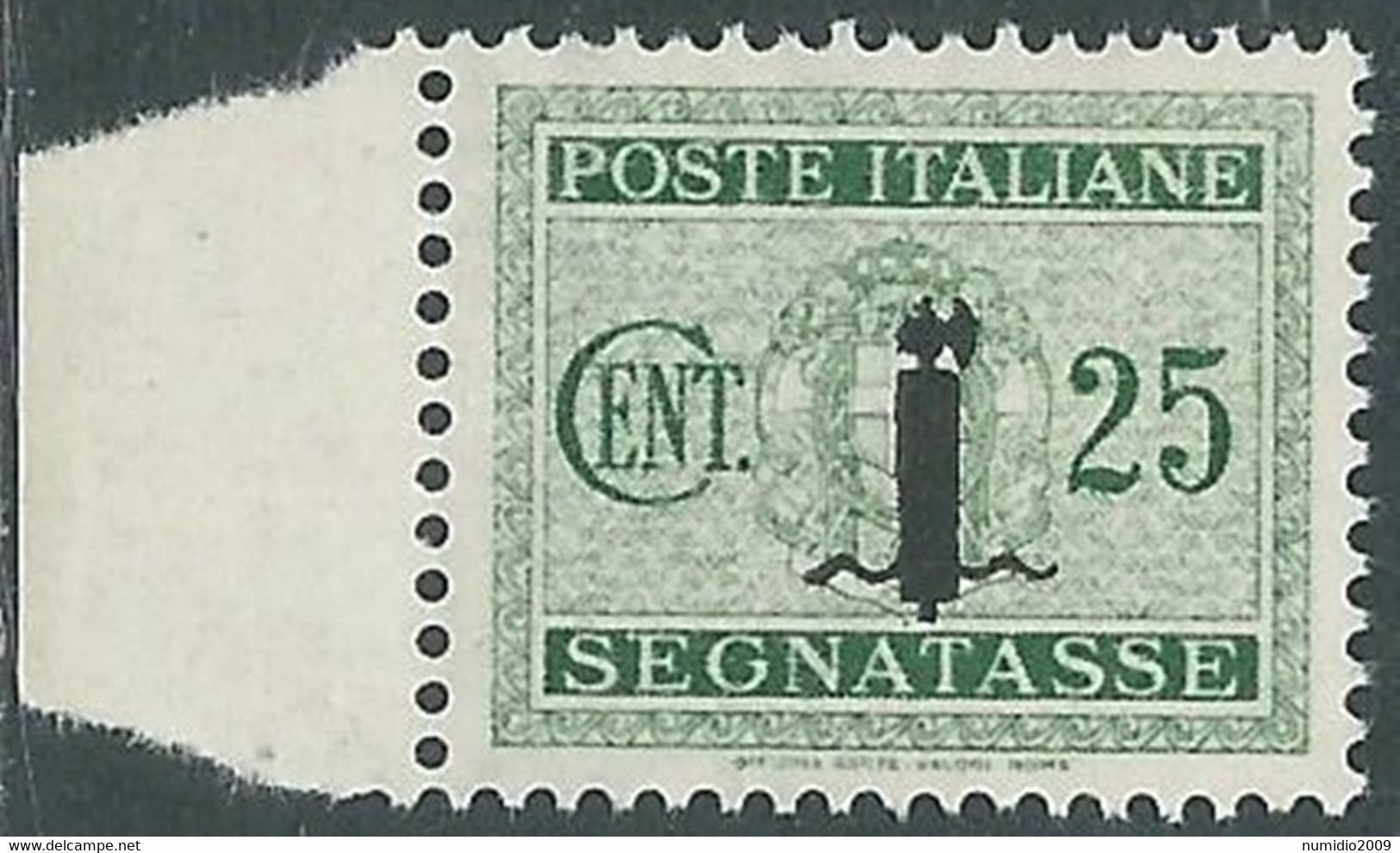 1944 RSI SEGNATASSE 25 CENT MNH ** - RB2-2 - Portomarken