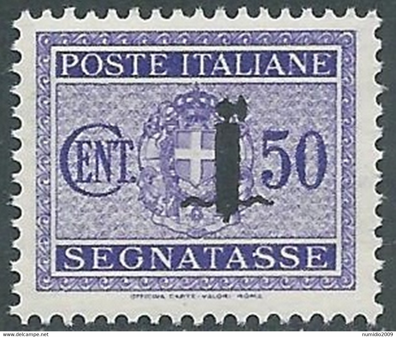 1944 RSI SEGNATASSE 50 CENT MNH ** - RB2-7 - Portomarken