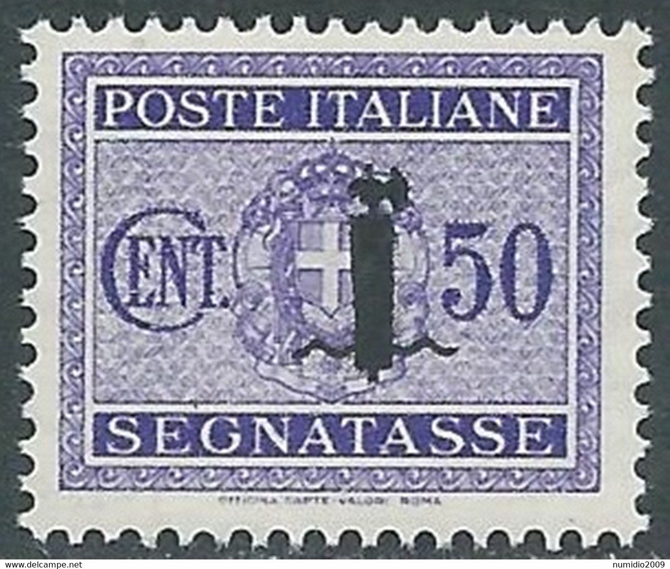 1944 RSI SEGNATASSE 50 CENT MNH ** - RB2-6 - Portomarken