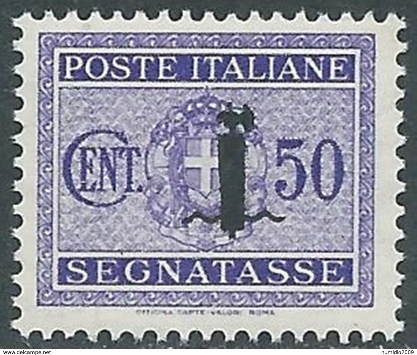 1944 RSI SEGNATASSE 50 CENT MNH ** - RB2-6 - Strafport