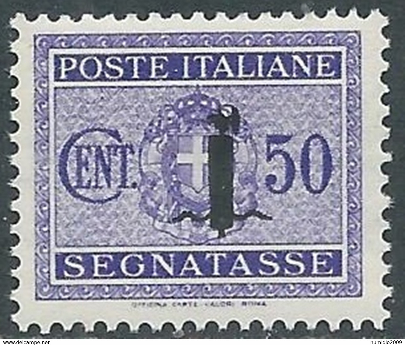 1944 RSI SEGNATASSE 50 CENT MNH ** - RB2-5 - Postage Due