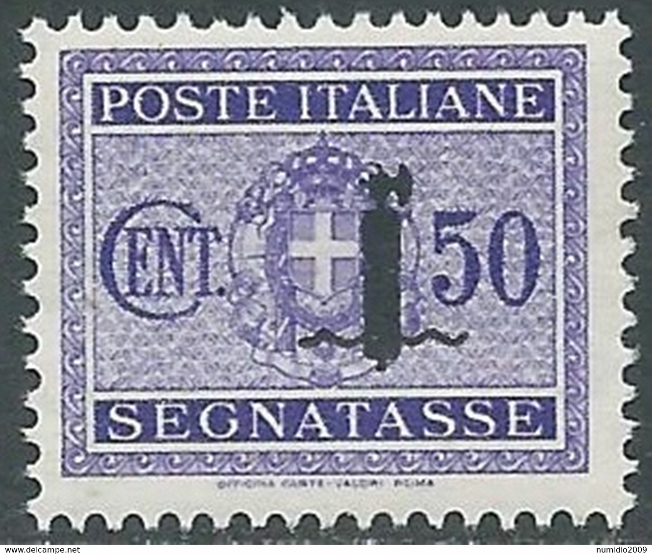 1944 RSI SEGNATASSE 50 CENT MNH ** - RB2-3 - Taxe