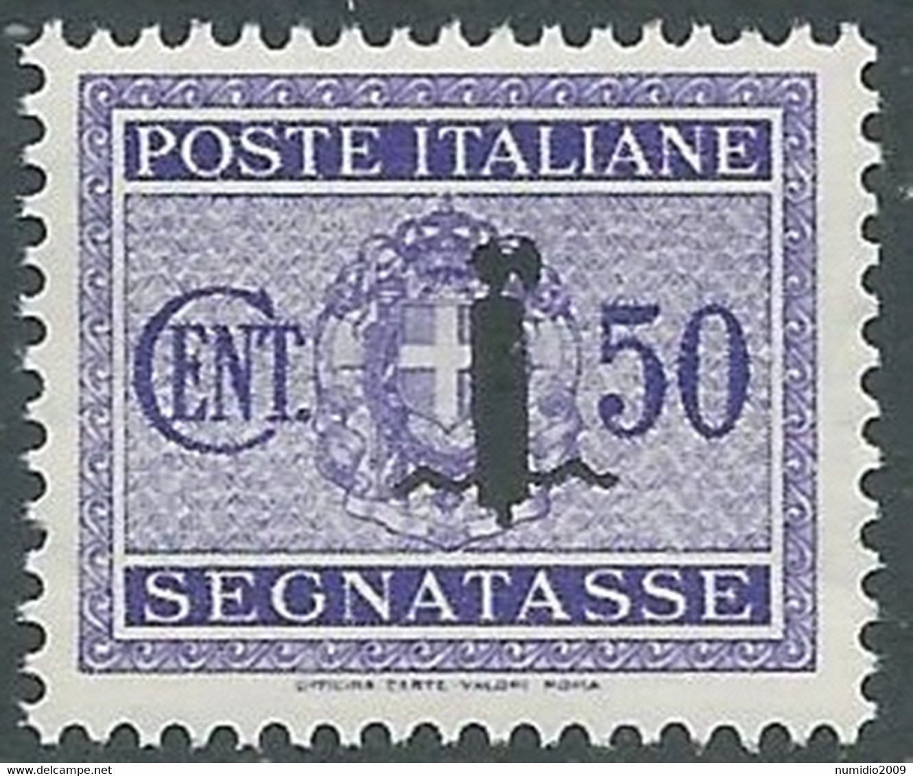 1944 RSI SEGNATASSE 50 CENT MNH ** - RB2-2 - Segnatasse